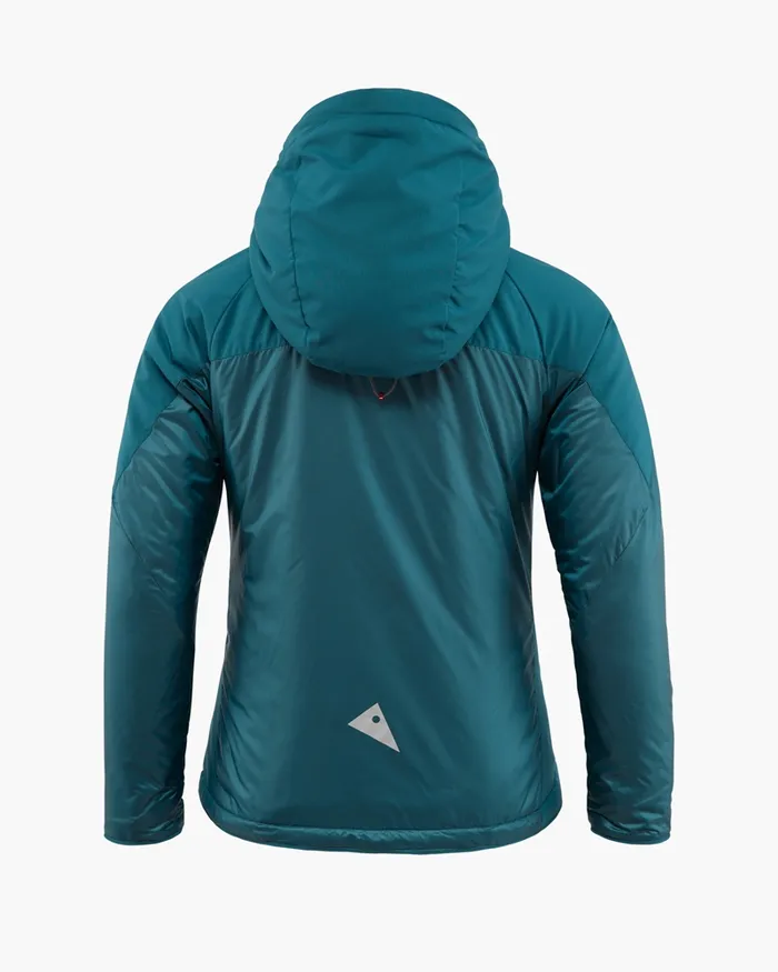 Women Alv Primaloft Hooded Jacket Emerald Green Klttermusen Down and Insulated Jackets