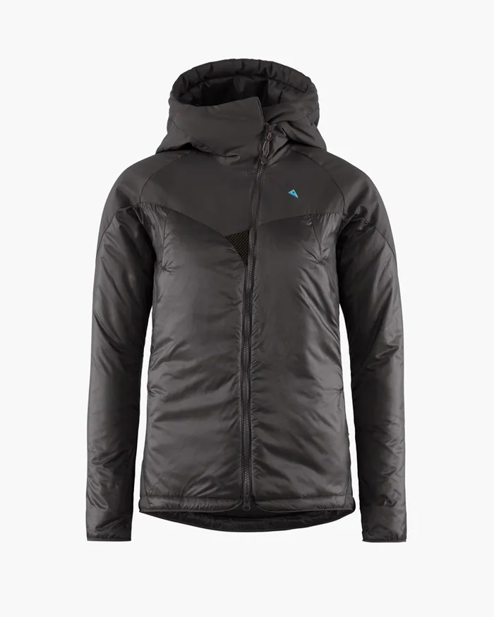 Women Alv Primaloft Hooded Jacket Raven Klttermusen Down and Insulated Jackets