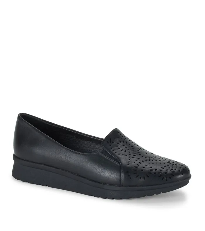 Women Amry Slip On Loafer Black Baretraps Flats and Loafers