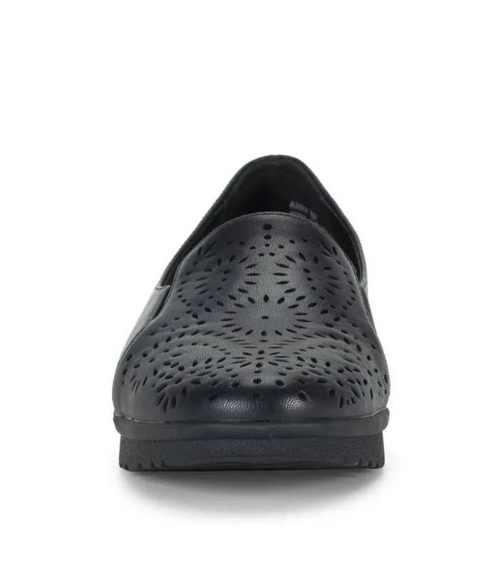 Women Amry Slip On Loafer Black Baretraps Flats and Loafers