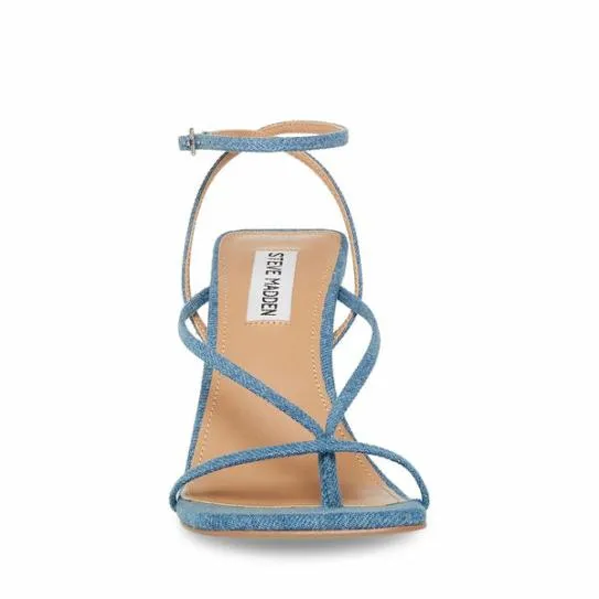 Women ANNIE DENIM FABRIC Denim Fabric Steve Madden Heels Women ANNIE DENIM FABRIC Denim Fabric Steve Madden Heels