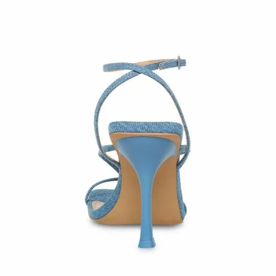 Women ANNIE DENIM FABRIC Denim Fabric Steve Madden Heels Women ANNIE DENIM FABRIC Denim Fabric Steve Madden Heels