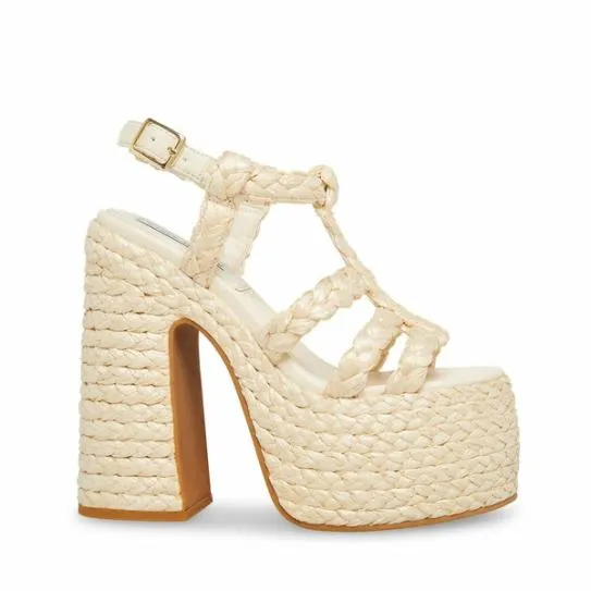Women ANTONELLA RAFFIA Raffia Steve Madden Heels