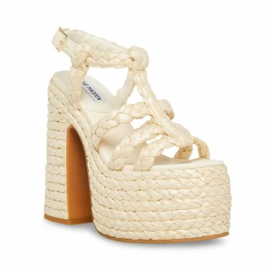 Women ANTONELLA RAFFIA Raffia Steve Madden Heels Women ANTONELLA RAFFIA Raffia Steve Madden Heels