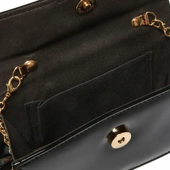 Women ARLAN BAG BLACK PATENT Black Patent Steve Madden Crossbody Bags Women ARLAN BAG BLACK PATENT Black Patent Steve Madden Crossbody Bags