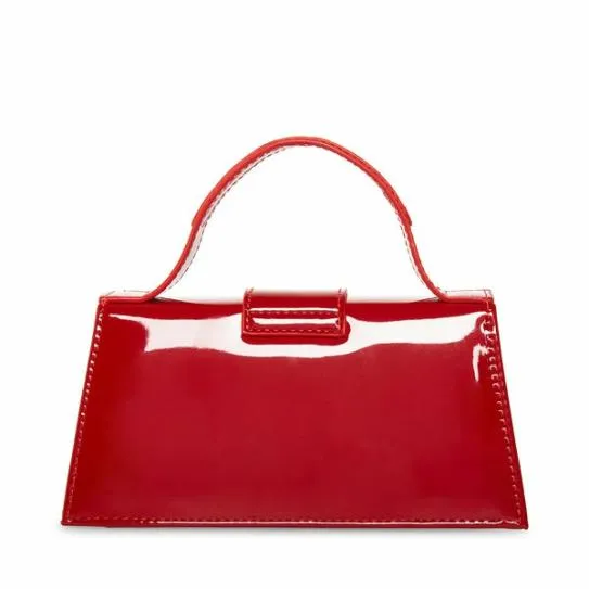Women ARLAN BAG RED Red Patent Steve Madden Crossbody Bags Women ARLAN BAG RED Red Patent Steve Madden Crossbody Bags