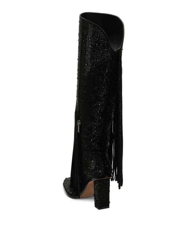 Women Asire Boot In Lux Black Jessica Simpson Boots and Booties