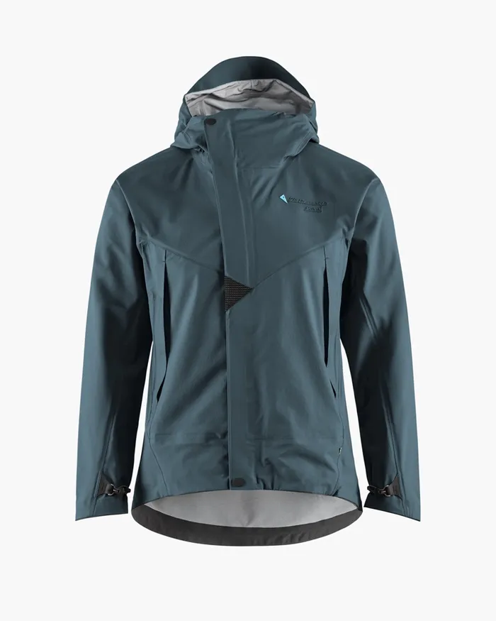 Women Asynja Lightweight Cutan Jacket Midnight Blue Klttermusen Waterproof Jackets