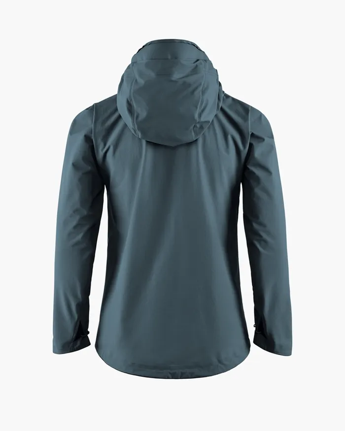 Women Asynja Lightweight Cutan Jacket Midnight Blue Klttermusen Waterproof Jackets