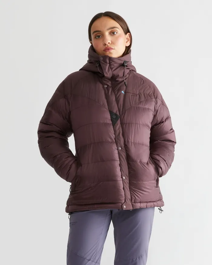 Women Atle 30 Midweight WoMidweight Down Jacket Raven Klttermusen Down and Insulated Jackets