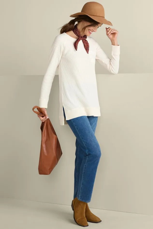 Women Autumn Waffle Tunic Seaport Soft Surroundings Tops Women Autumn Waffle Tunic Seaport Soft Surroundings Tops
