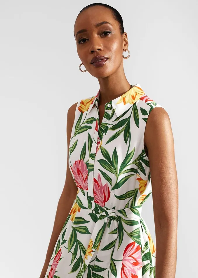 Women Belinda Dress Ivory Multi Hobbs Dresses and Jumpsuits