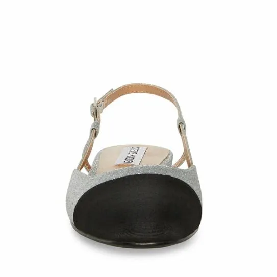 Women BELINDA SILVER GLITTER Silver Glitter Steve Madden Loafers and Flats Women BELINDA SILVER GLITTER Silver Glitter Steve Madden Loafers and Flats