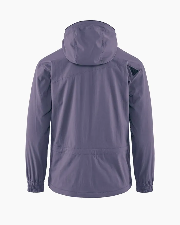 Women Bestla WindProtecting Anorak Purple Stone Klttermusen Down and Insulated Jackets