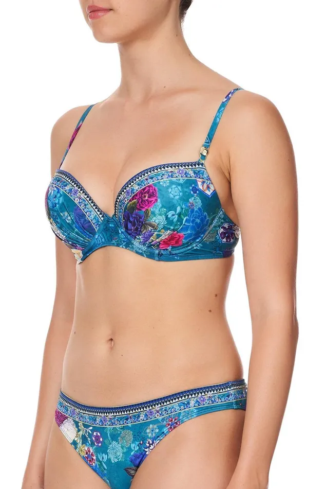 Women Bikinis Camilla Moulded Plunge Bra Lunar Gazing