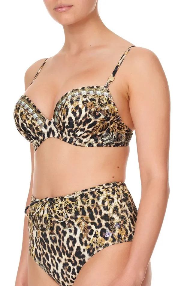 Women Bikinis Camilla Moulded Plunge Bra Nomadic Nymph
