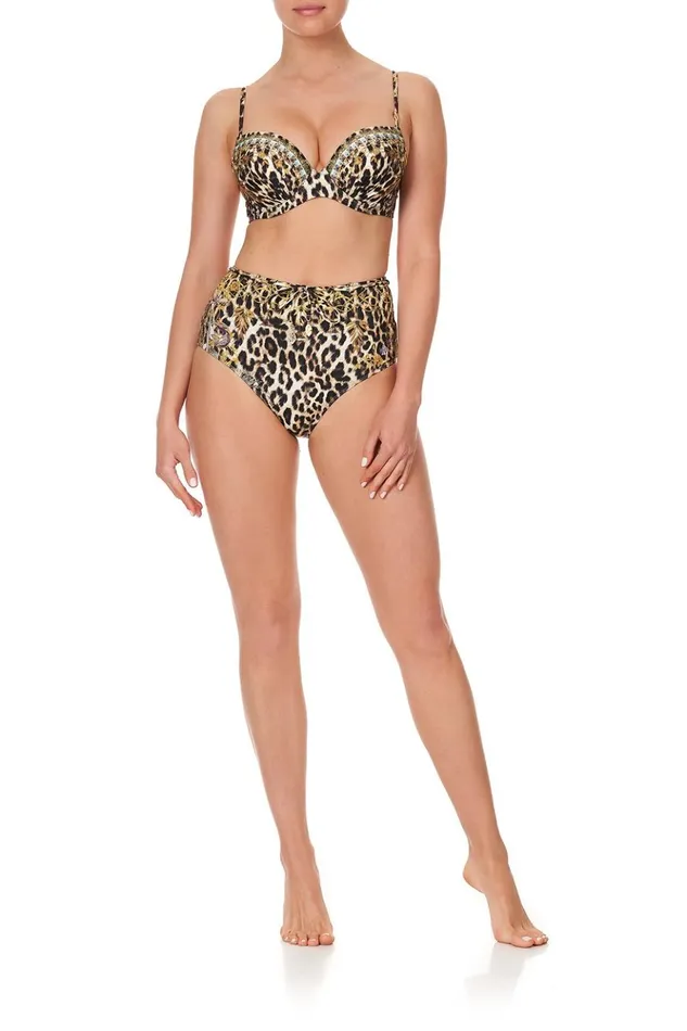 Women Bikinis Camilla Moulded Plunge Bra Nomadic Nymph