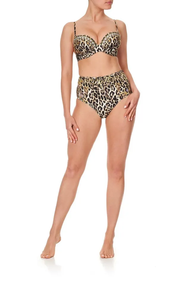 Women Bikinis Camilla Moulded Plunge Bra Nomadic Nymph