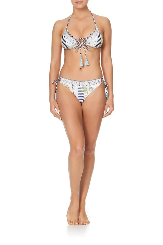 Women Bikinis Camilla Regular Pant With Lace Up Side Beach Shack