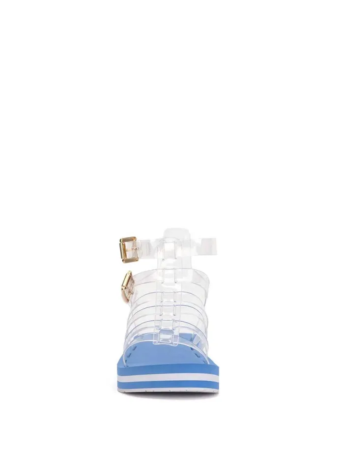 Women Bimala Sandal In Blue Jessica Simpson Platforms
