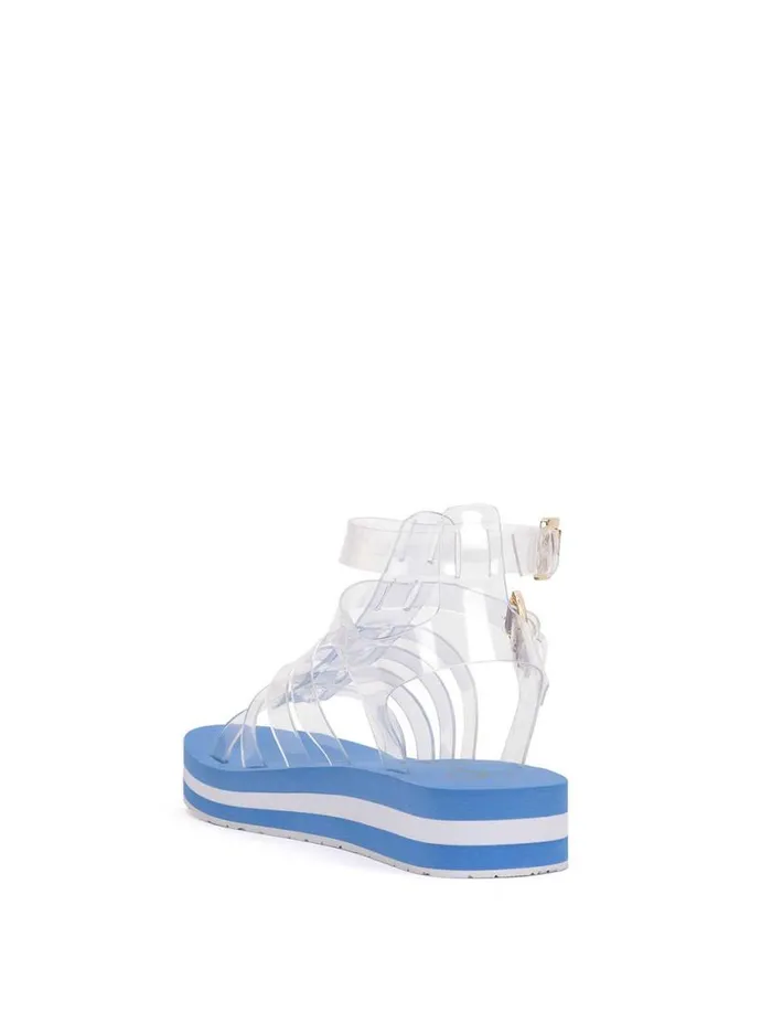 Women Bimala Sandal In Blue Jessica Simpson Platforms