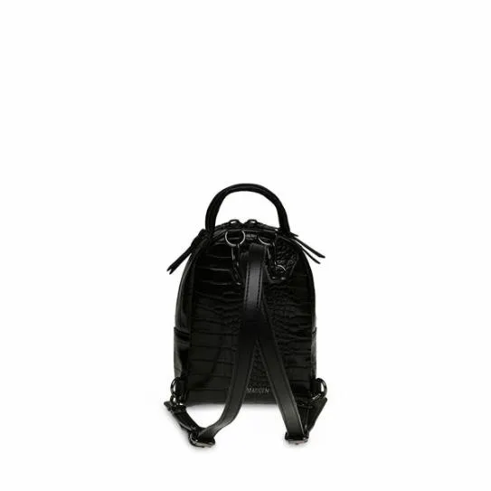 Women BJAKE BLACK CROCODILE Black Steve Madden Mini Bags Women BJAKE BLACK CROCODILE Black Steve Madden Mini Bags