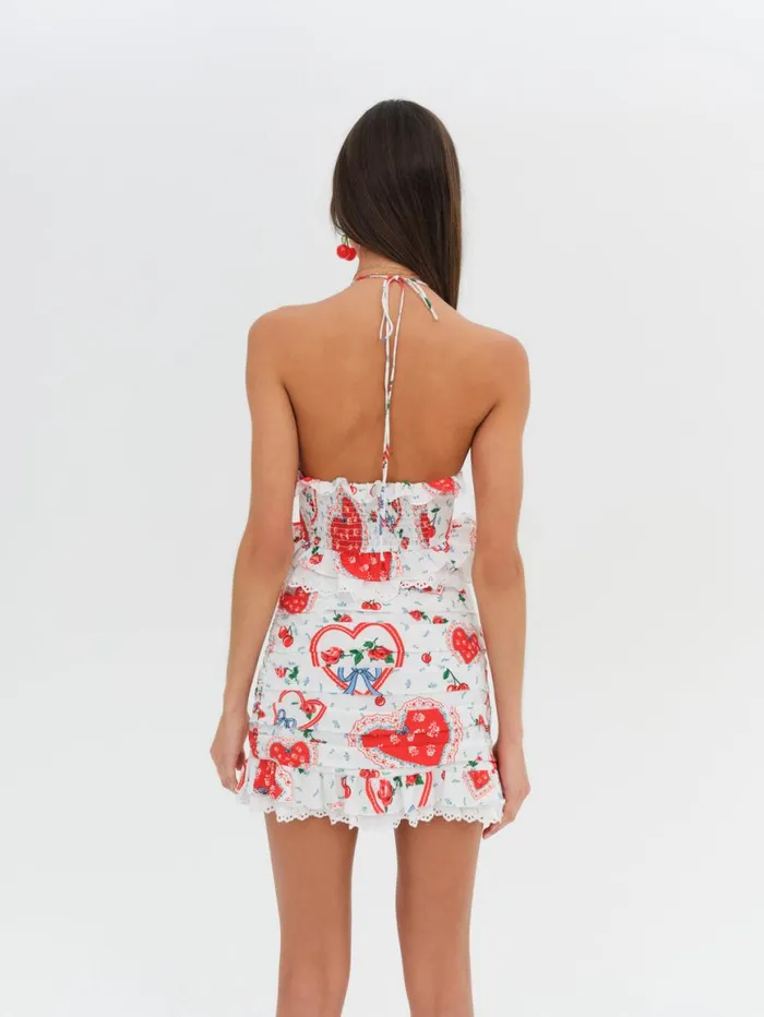 Women Bottoms For Love and Lemons Daisy Mae Mini Skirt White Women Bottoms For Love and Lemons Daisy Mae Mini Skirt White
