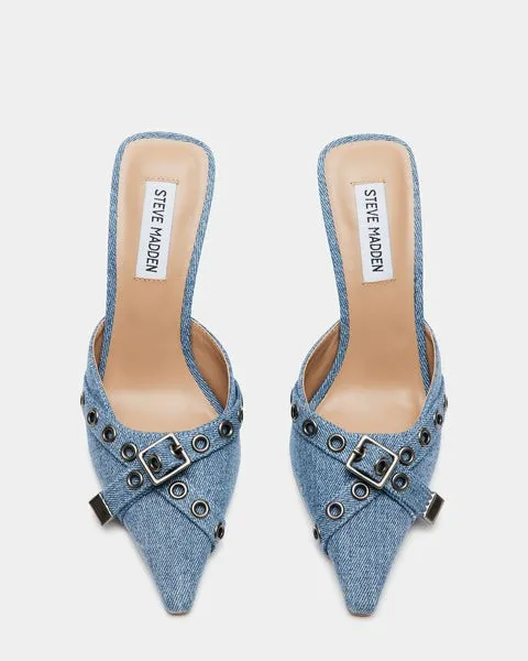 Women BRADI DENIM FABRIC Denim Fabric Steve Madden Heels Women BRADI DENIM FABRIC Denim Fabric Steve Madden Heels