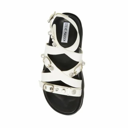 Women BRANT WHITE White Steve Madden Sandals Women BRANT WHITE White Steve Madden Sandals
