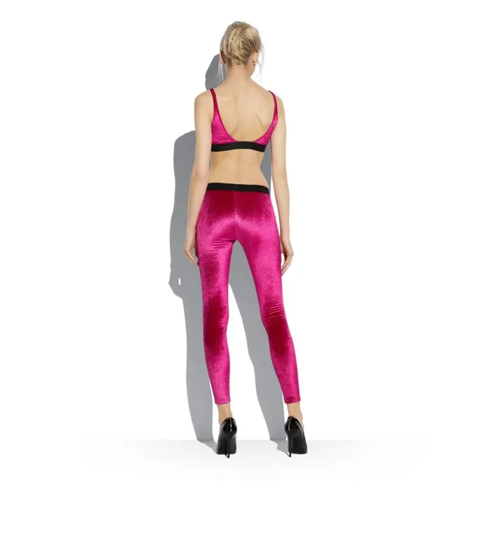 Women Bras Tom Ford Stretch Velvet Bralette Raspberry Women Bras Tom Ford Stretch Velvet Bralette Raspberry