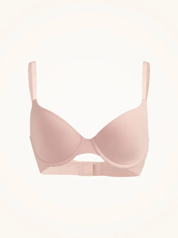 Women Bras Wolford Beauty Cotton Full Cup Bra Powder Pink Women Bras Wolford Beauty Cotton Full Cup Bra Powder Pink