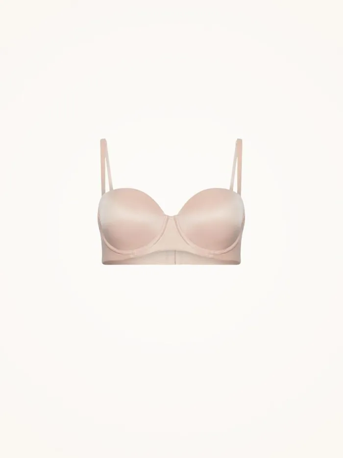 Women Bras Wolford Sheer Touch Bandeau Bra Rosepowder Women Bras Wolford Sheer Touch Bandeau Bra Rosepowder