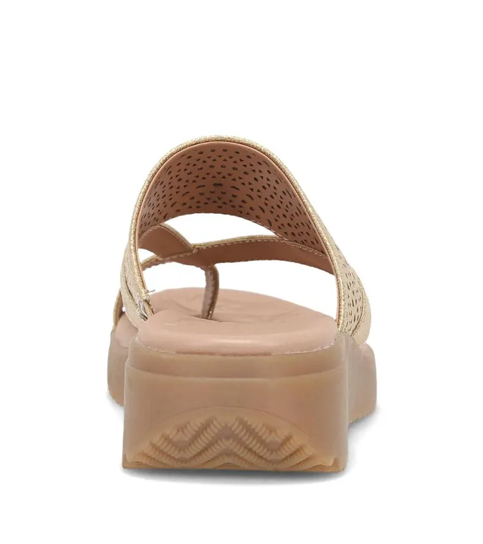 Women Brett Slide Sandal Old Gold Baretraps Slides and Slip On Sandals