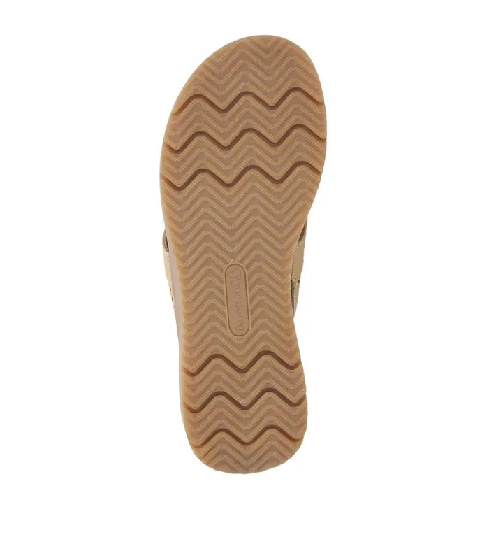 Women Brett Slide Sandal Old Gold Baretraps Slides and Slip On Sandals