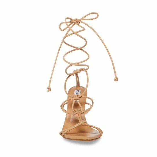 Women BUFFY NATURAL LEATHER Natural Leather Steve Madden Heels Women BUFFY NATURAL LEATHER Natural Leather Steve Madden Heels