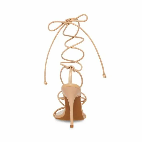 Women BUFFY NATURAL LEATHER Natural Leather Steve Madden Heels Women BUFFY NATURAL LEATHER Natural Leather Steve Madden Heels