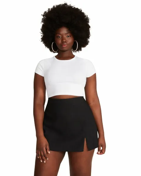 Women CAM SKORT BLACK Black Steve Madden Bottoms Women CAM SKORT BLACK Black Steve Madden Bottoms