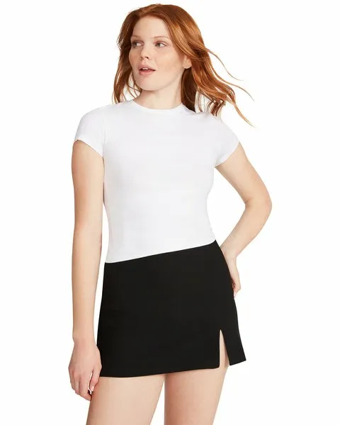 Women CAM SKORT BLACK Black Steve Madden Bottoms Women CAM SKORT BLACK Black Steve Madden Bottoms