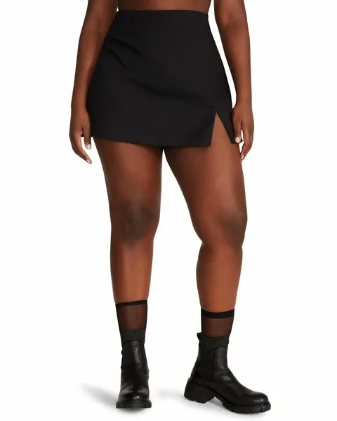 Women CAM SKORT BLACK Black Steve Madden Bottoms Women CAM SKORT BLACK Black Steve Madden Bottoms