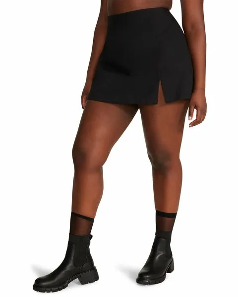 Women CAM SKORT BLACK Black Steve Madden Bottoms Women CAM SKORT BLACK Black Steve Madden Bottoms