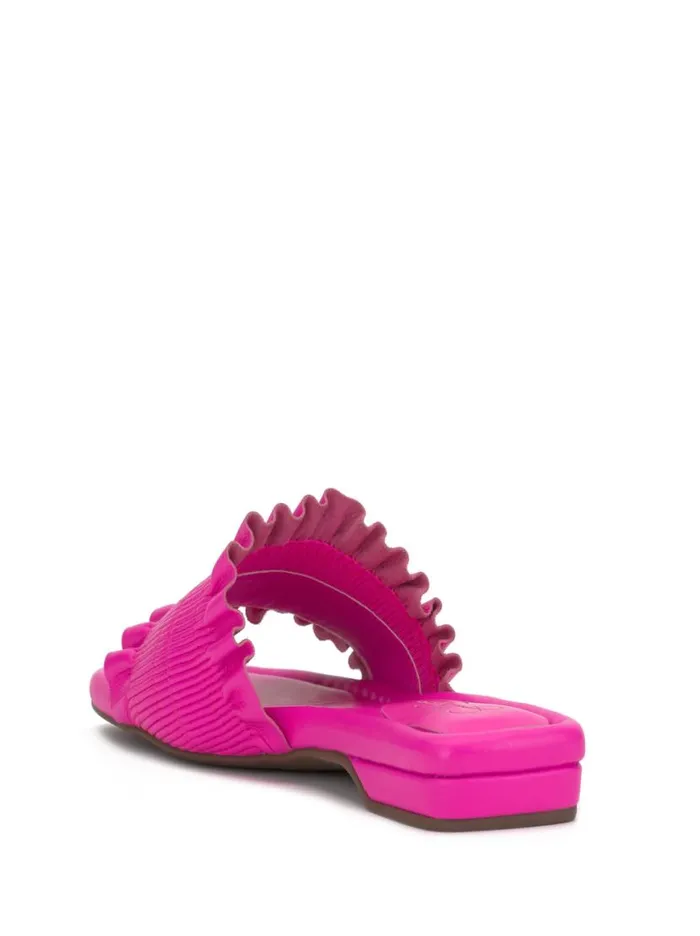 Women Camessa Smocked Sandal In Valley Pink Jessica Simpson Flats