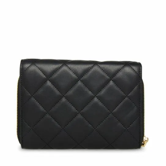 Women CARINA BAG BLACK Black Steve Madden Crossbody Bags Women CARINA BAG BLACK Black Steve Madden Crossbody Bags