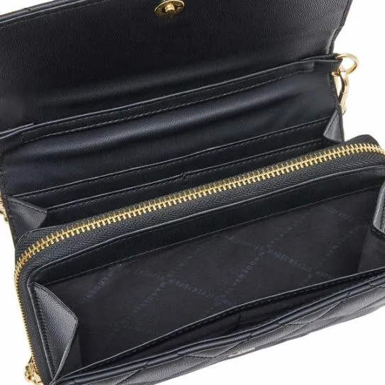 Women CARINA BAG BLACK Black Steve Madden Crossbody Bags Women CARINA BAG BLACK Black Steve Madden Crossbody Bags