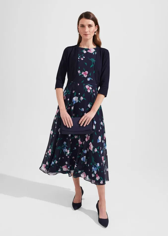 Women Carrie Bolero Navy Hobbs Jumpers and Cardigans
