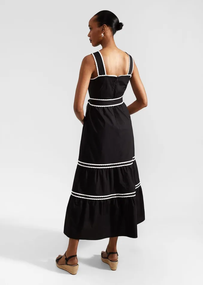 Women Chloe Dress Black Ivory Hobbs Dresses and Jumpsuits