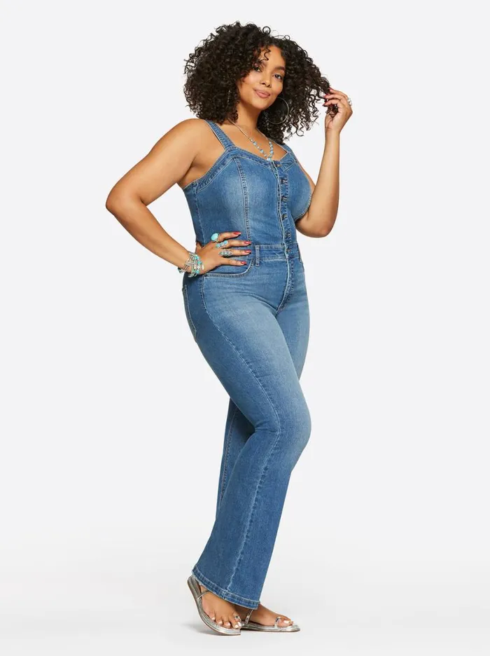 Women Constance Jumpsuit In Free Will Jessica Simpson Denim