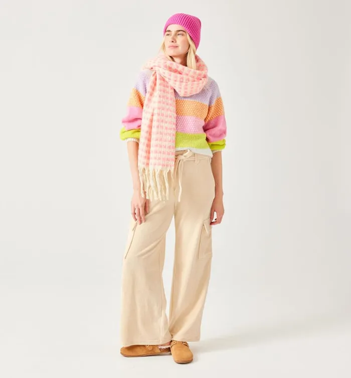 Women Corduroy Trousers 8211 Beige Promod Trousers