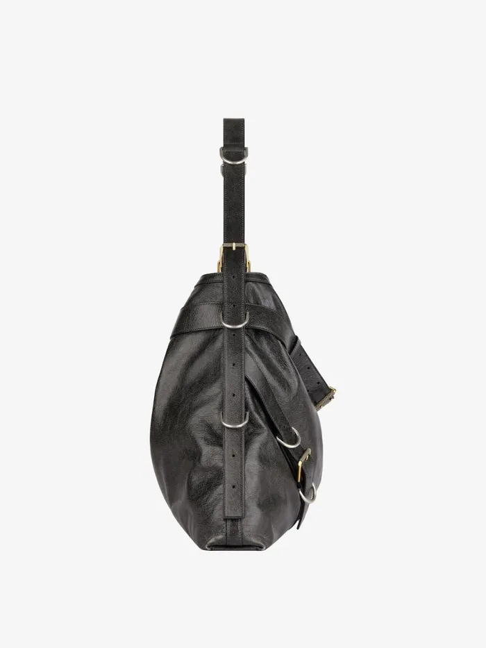 Women Crossbody Bags Givenchy Large Voyou Boyfriend Bag In Aged Leather Black Women Crossbody Bags Givenchy Large Voyou Boyfriend Bag In Aged Leather Black