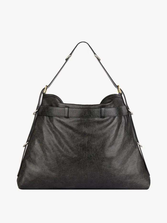 Women Crossbody Bags Givenchy Large Voyou Boyfriend Bag In Aged Leather Black Women Crossbody Bags Givenchy Large Voyou Boyfriend Bag In Aged Leather Black