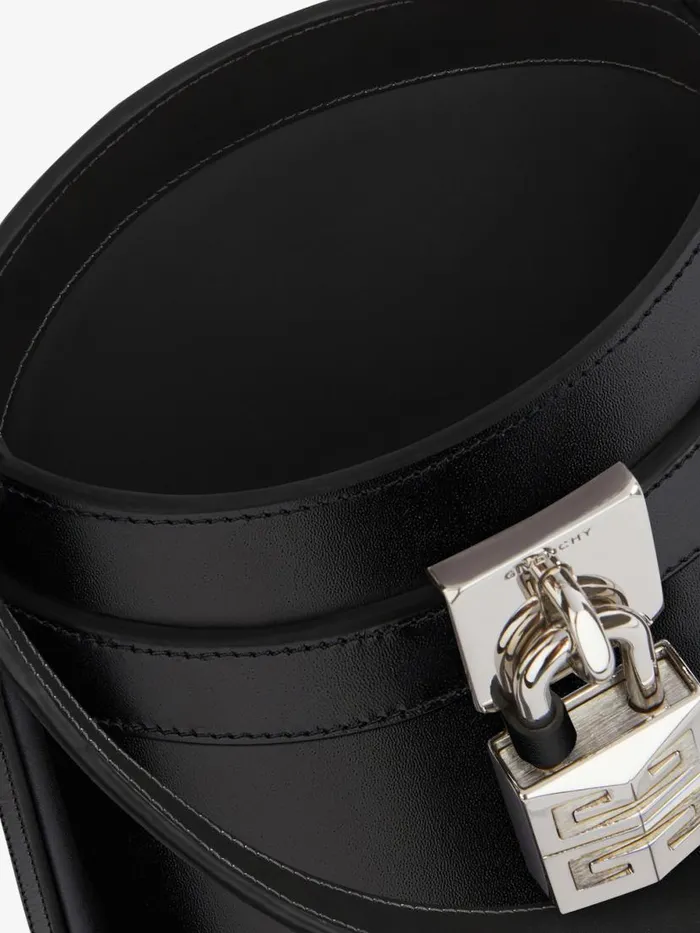 Women Crossbody Bags Givenchy Micro Shark Lock Bucket Bag In Box Leather Black Women Crossbody Bags Givenchy Micro Shark Lock Bucket Bag In Box Leather Black
